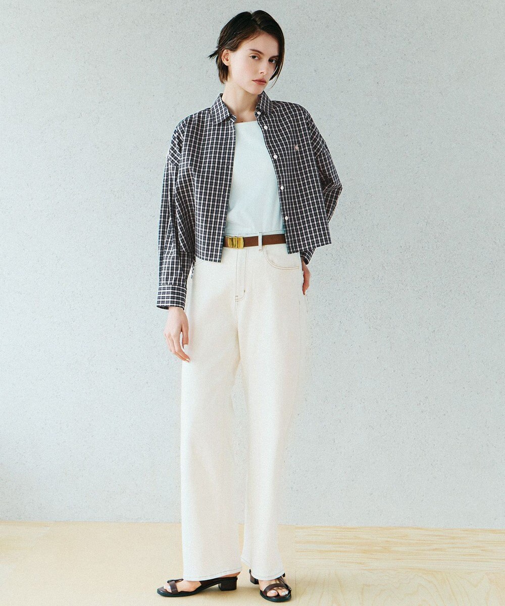 ANY 【POLO BCS別注】プレッピークロップドシャツ 