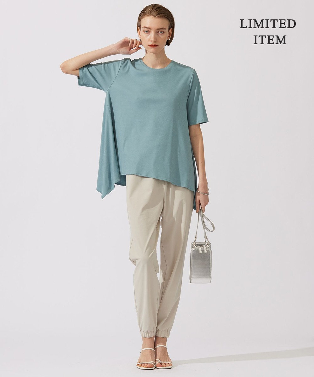 ICB L 【WEB限定・接触冷感・UVカット・洗える】アトラストリコット ジョグパンツ 