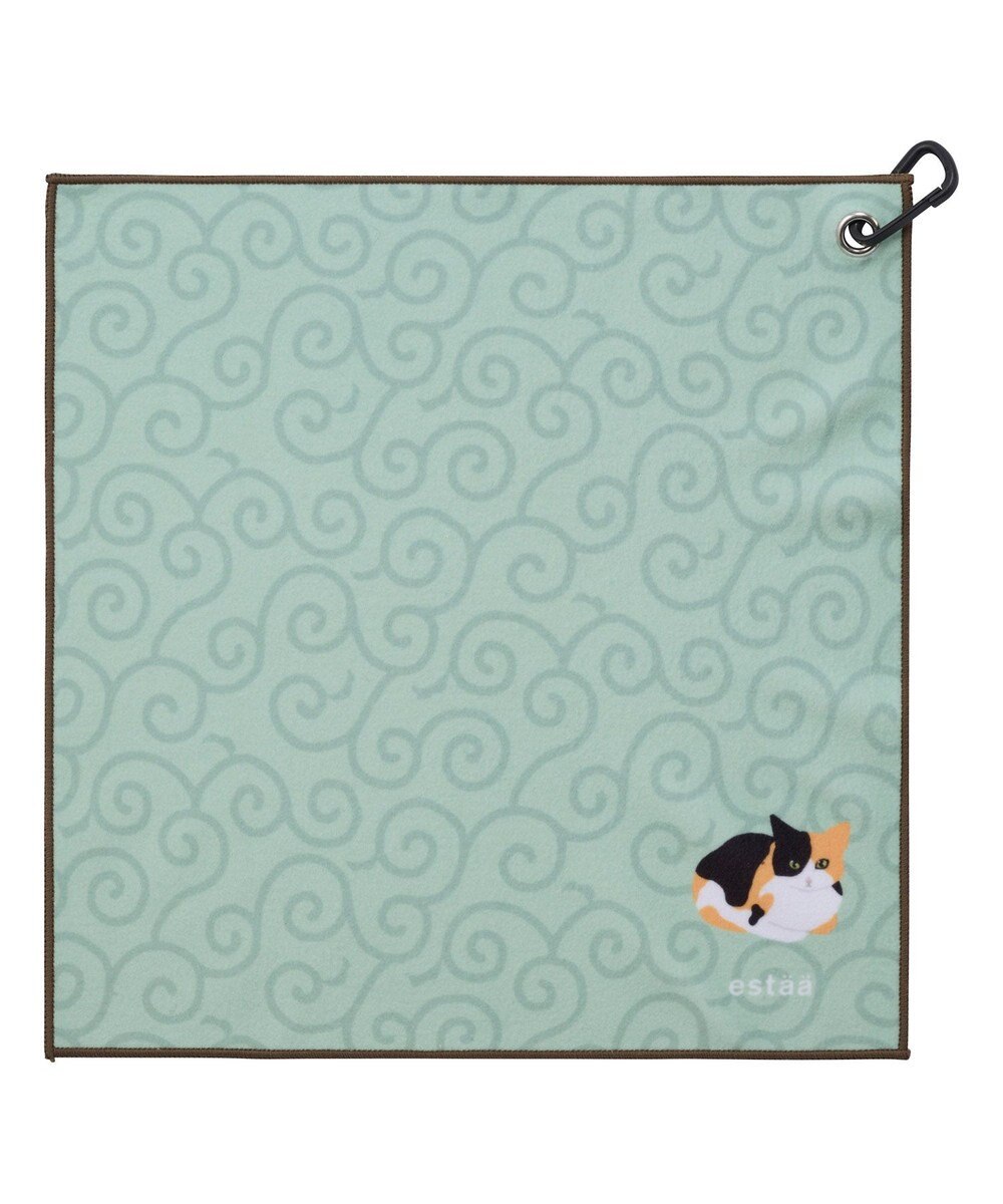 MOONBAT 【WEB限定】エスタ (estaa) くっつきタオル　ねこ 