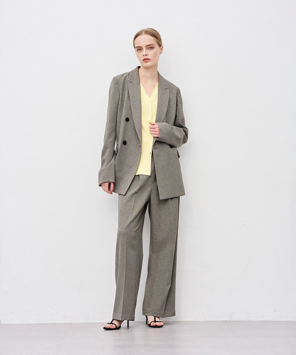 uncrave リブニット 2WAYタンクトップ 