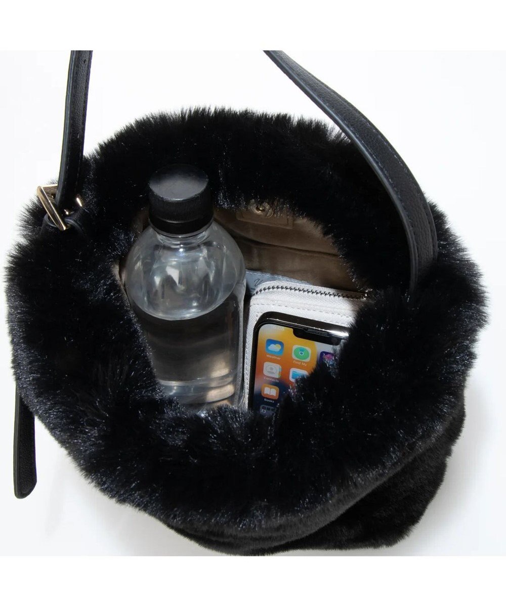 UNBILLION cachecache エコファーワンハンドルミニトートバッグ 