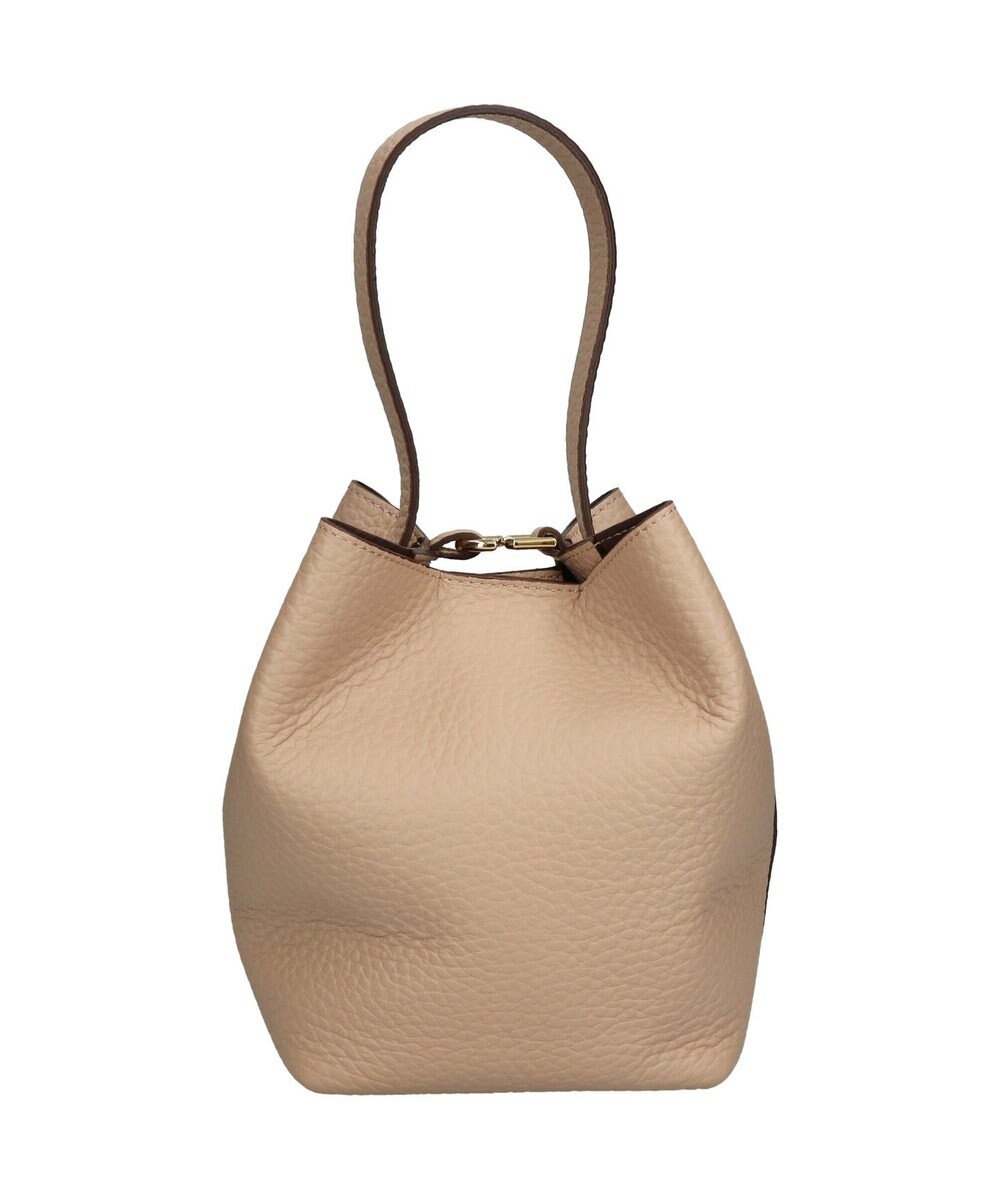 INTER-CHAUSSURES 【LORISTELLA】シュリンクレザーバケットバッグ 