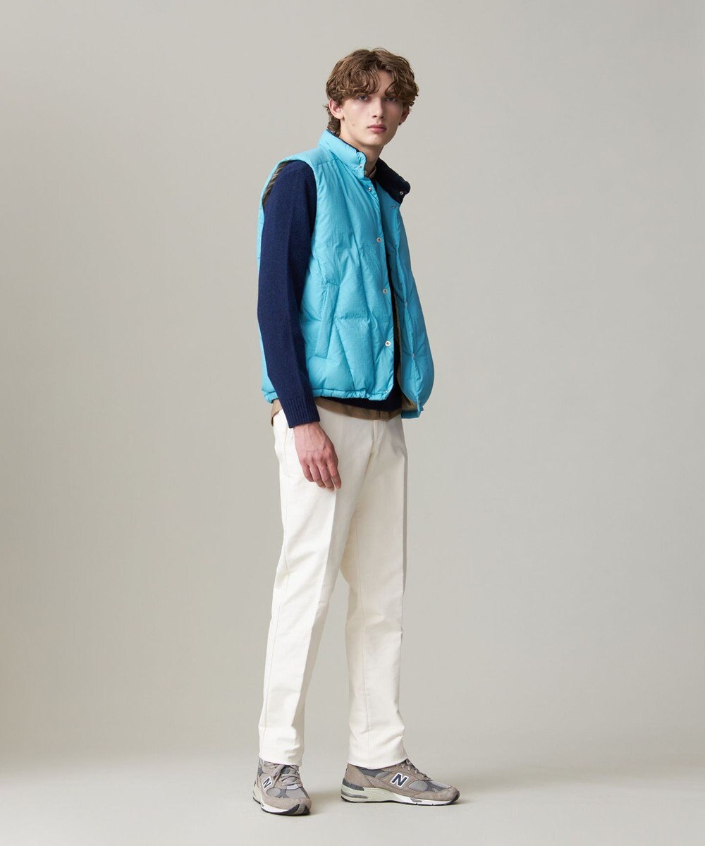 J.PRESS MEN ナイロンワッシャータフタ ダウンベスト 