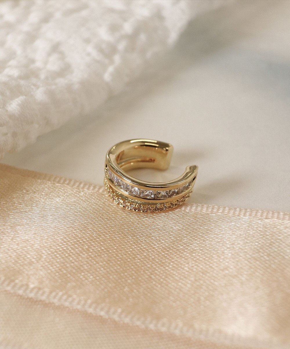 Tiaclasse ツーラインイヤカフ 