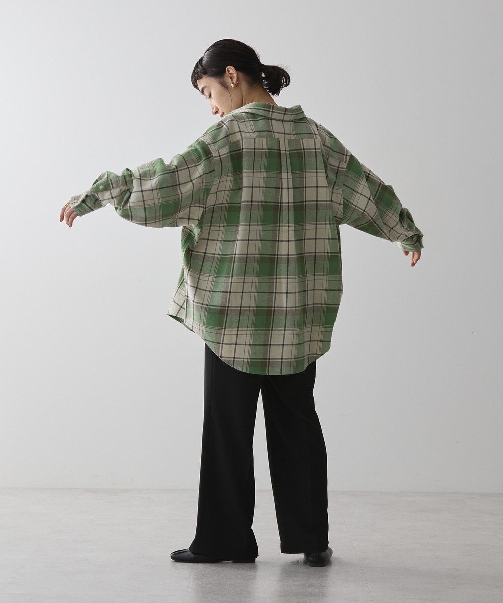 AMERICAN HOLIC スラブチェックＢＩＧシャツ 