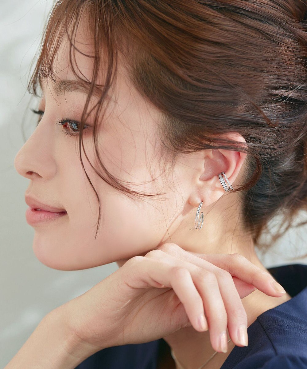 Tiaclasse ツーラインイヤカフ 