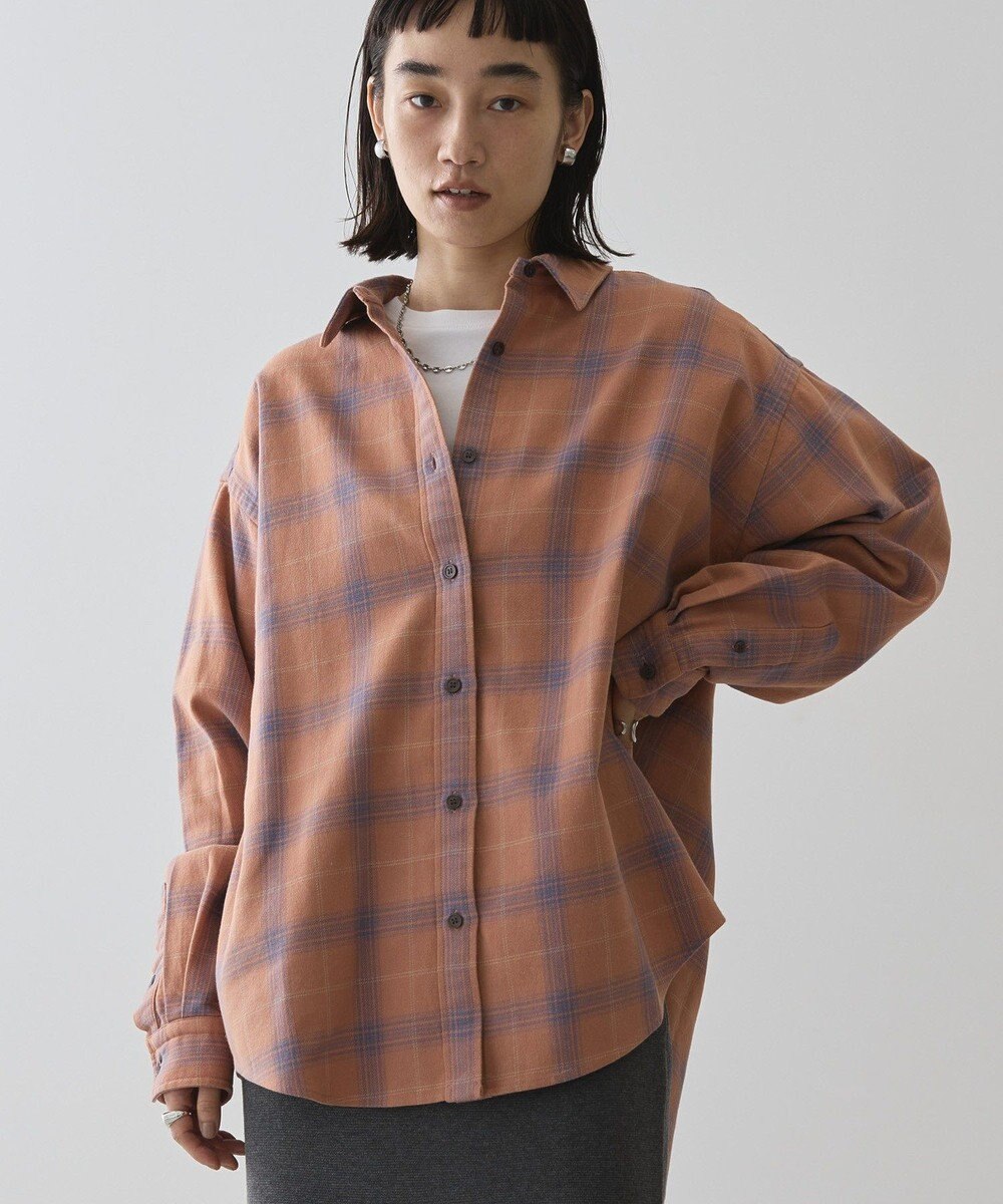 AMERICAN HOLIC スラブチェックＢＩＧシャツ 