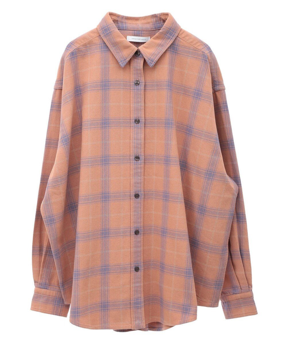 AMERICAN HOLIC スラブチェックＢＩＧシャツ 