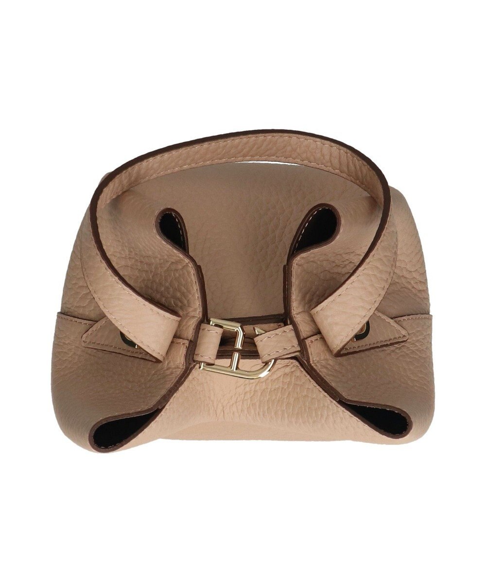 INTER-CHAUSSURES 【LORISTELLA】シュリンクレザーバケットバッグ 