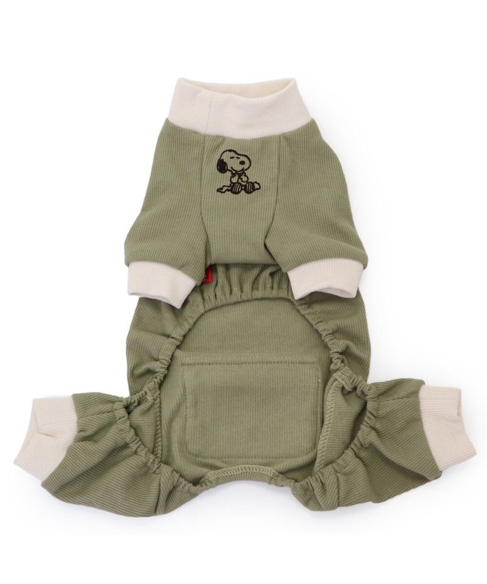 PET PARADISE スヌーピー プレミアムペティヒート ねむ ロンパース 小型犬 