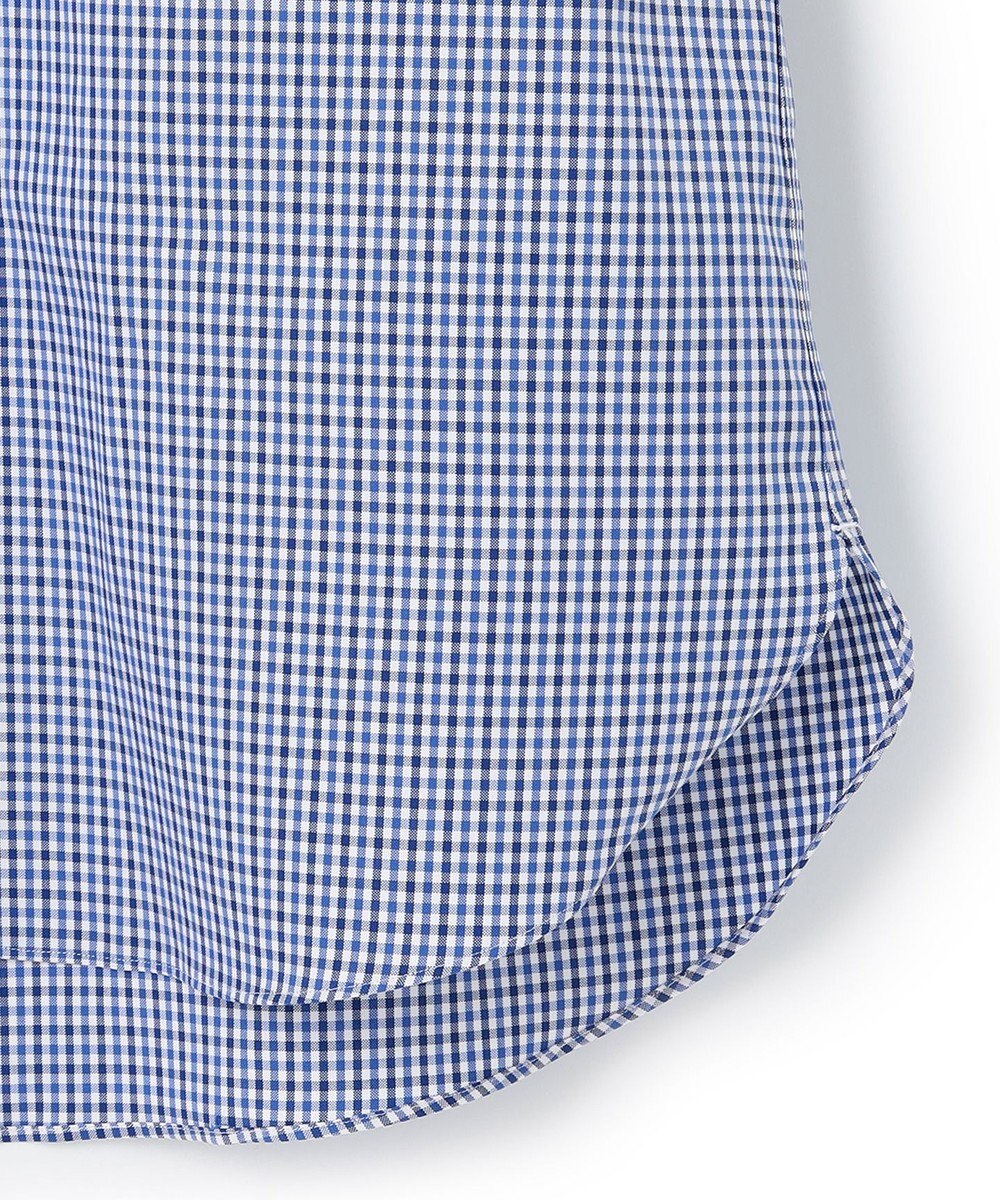 J.PRESS MEN 【PREMIUM PLEATS / 形態安定】ピンオックス カラーミックスギンガム / B.D. 