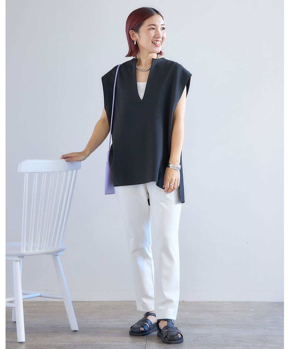 UNFILO フォルムニットジレ 