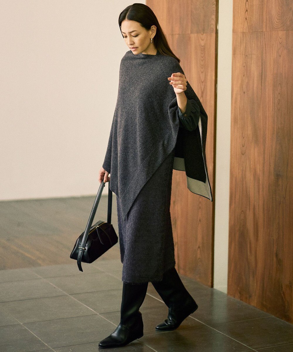 自由区 【SHIHOさん着用】ストレートインヒールロング ブーツ 