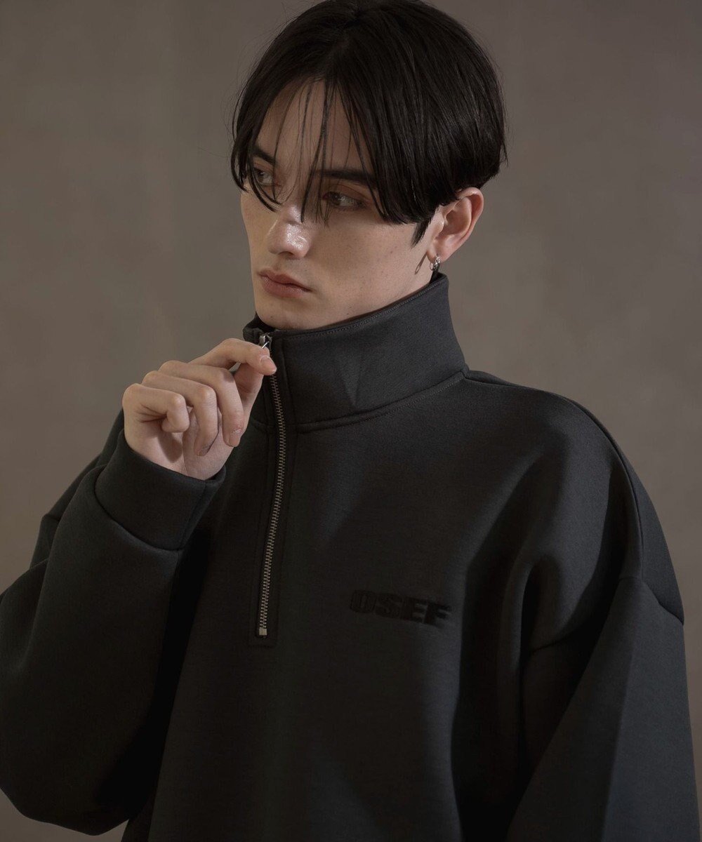 WEGO KEEPWARM　BIGハーフZIPプルオーバー 