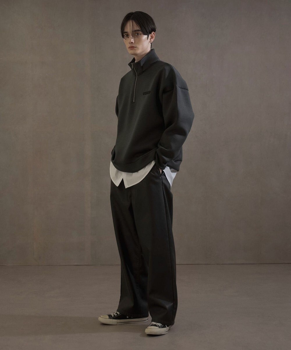 WEGO KEEPWARM　BIGハーフZIPプルオーバー 