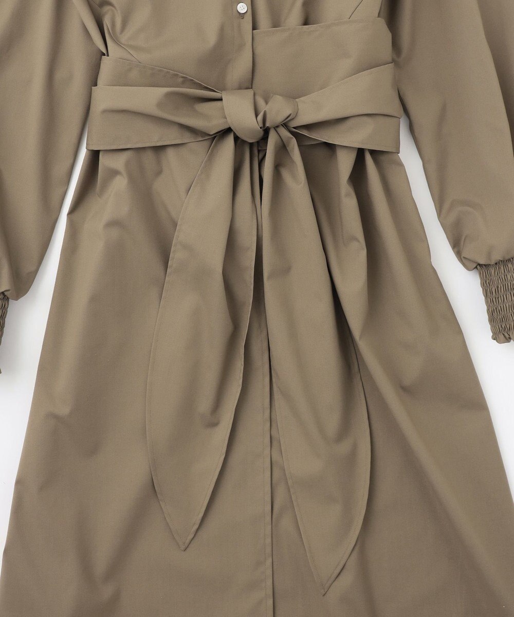 #Newans 【ANSWER for 産前産後ママ】リボン取り外し可能！シャツカラーワンピース 