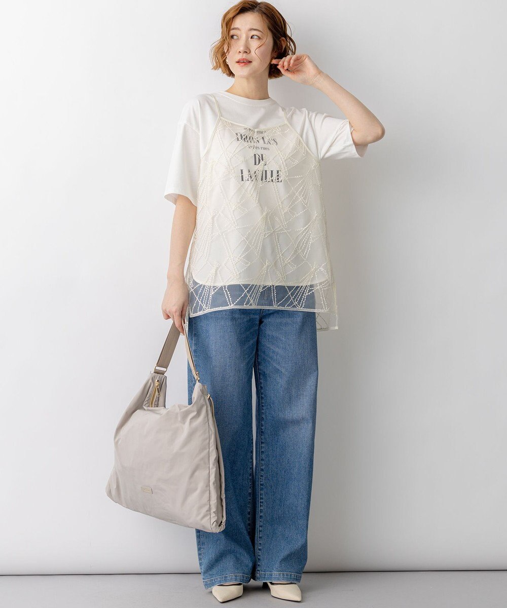 23区 【先行予約】シャツテール ロゴTEE 