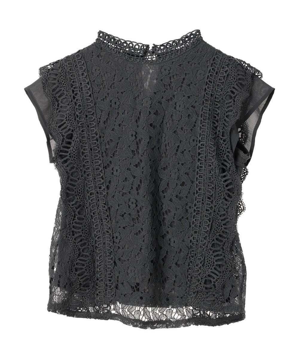 Green Parks ・Ｐｅｔｉｔ　Ｆｌｅｕｒ　フレンチレーシ－ブラウス 