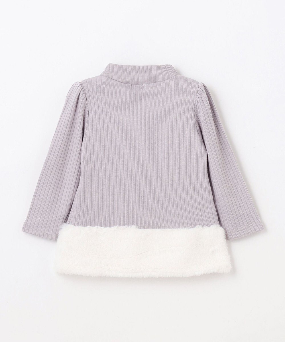 組曲 KIDS 【90-100㎝】ファー トレーナー 