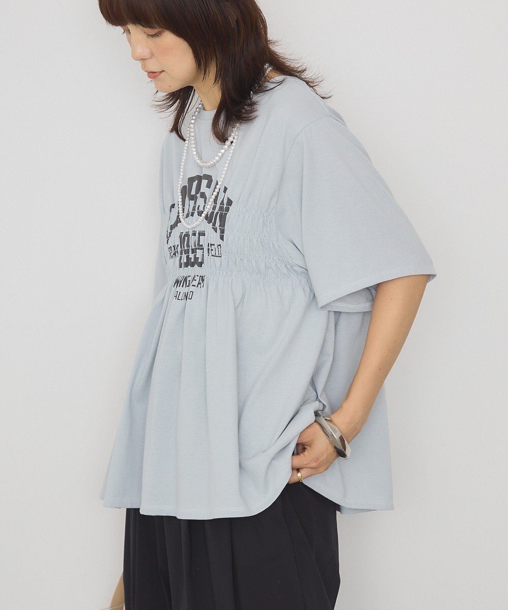 AMERICAN HOLIC シャーリングプリントTシャツ 