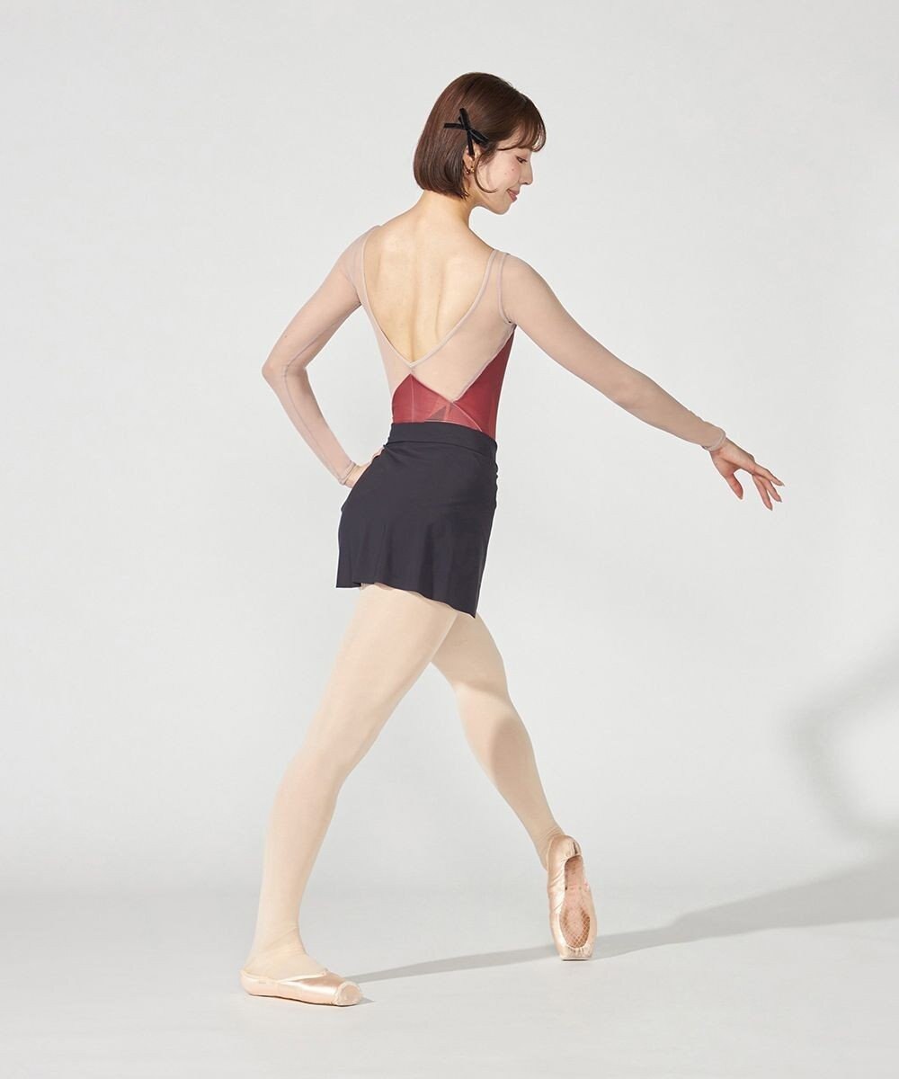 Chacott ロングスリーブレオタード 