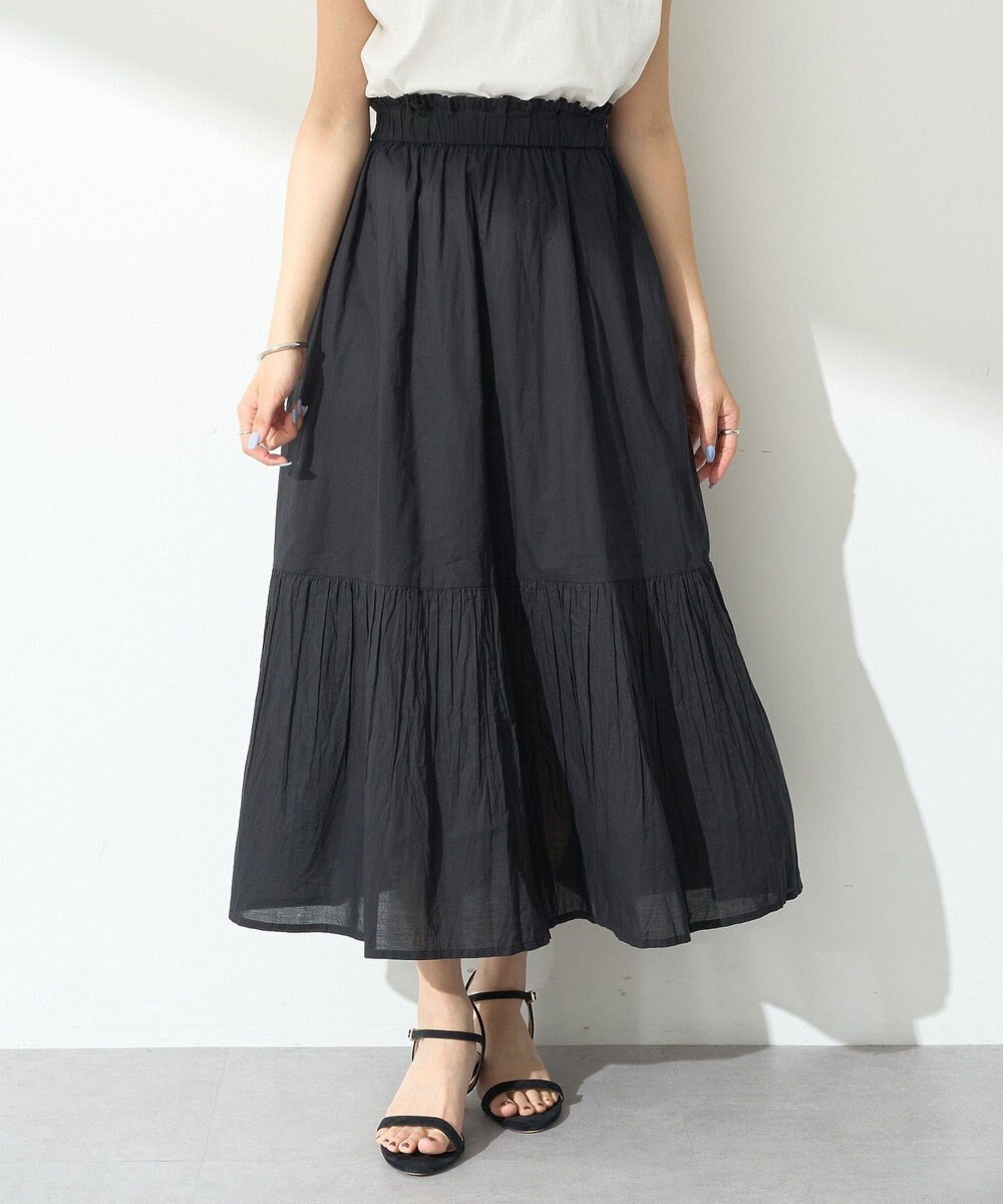 earth music&ecology クリンクルスカート 