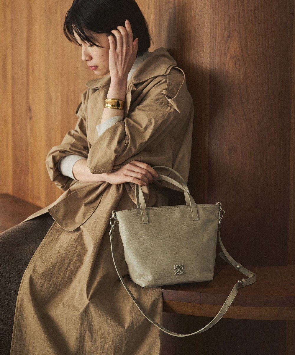 russet レザー2WAYミニトートバッグ(CE-1664) 