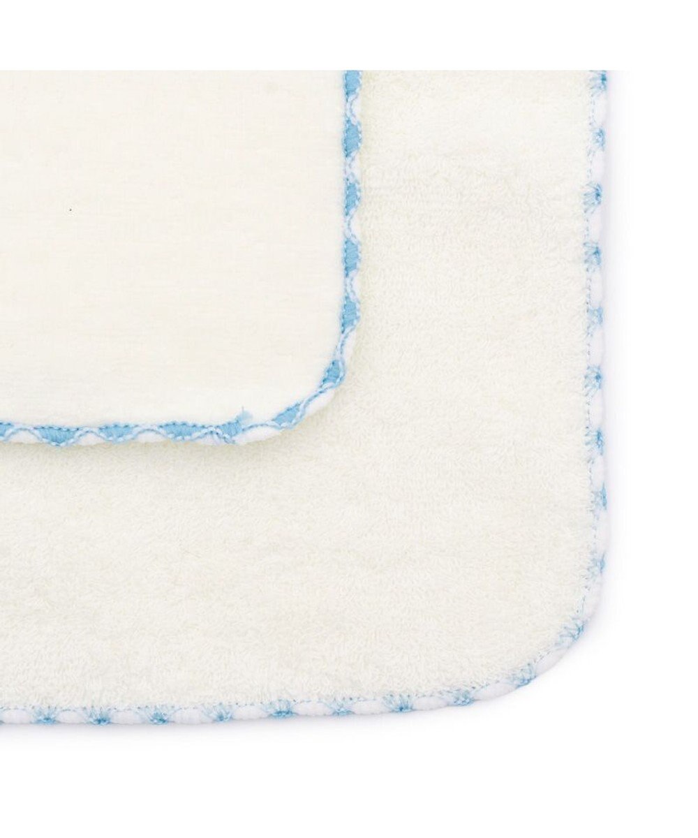 Mother garden しろたん ネット店限定 サガラ刺繍 ミニタオル  《白》 単品 