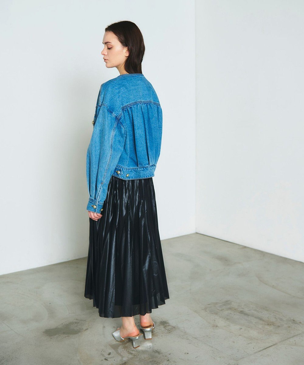 GRACE CONTINENTAL メタル釦デニムジャケット 