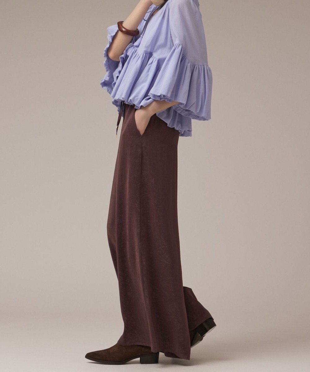 GRACE CONTINENTAL フィブリルイージーパンツ 