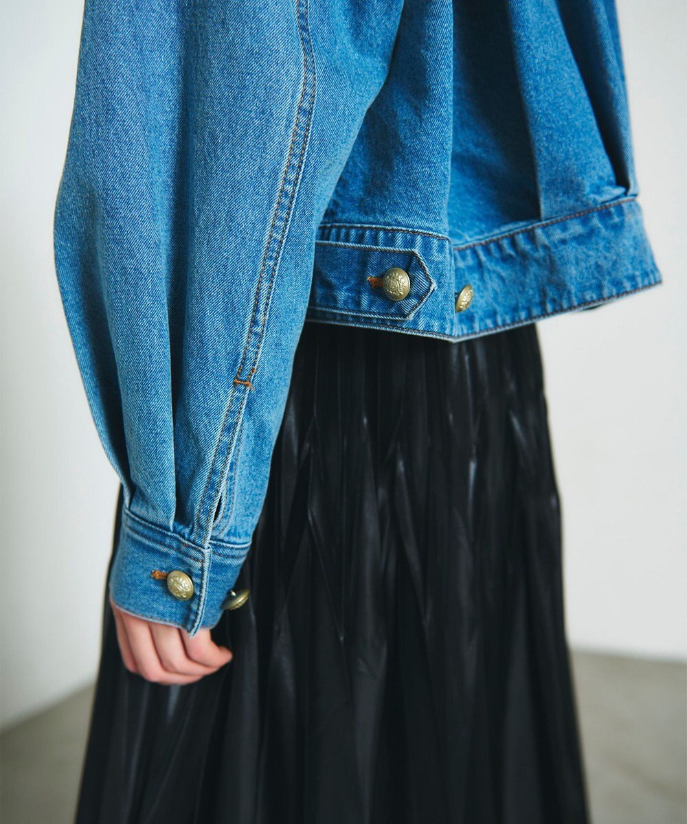 GRACE CONTINENTAL メタル釦デニムジャケット 