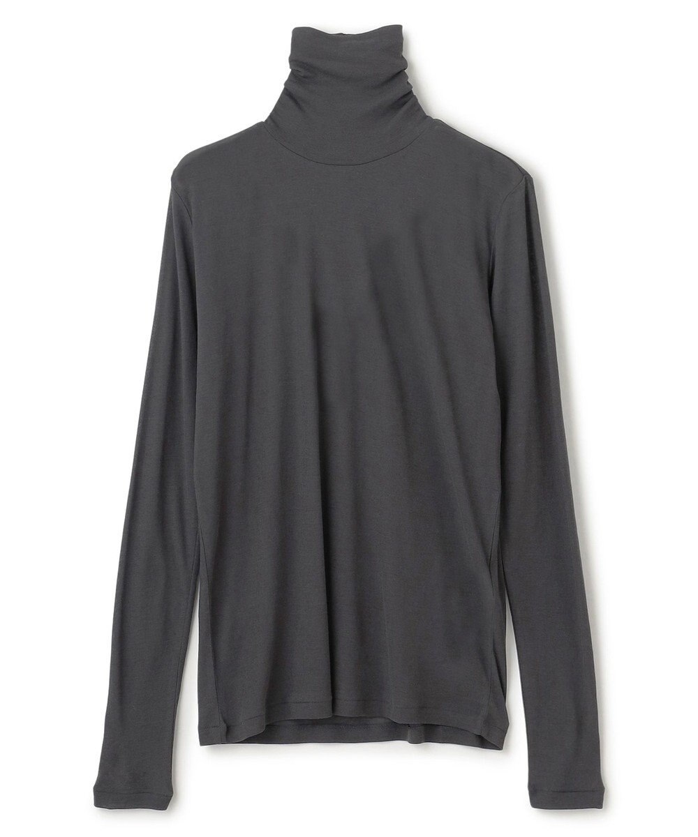 BEIGE， SORE / コットンシアーハイネックカットソー 