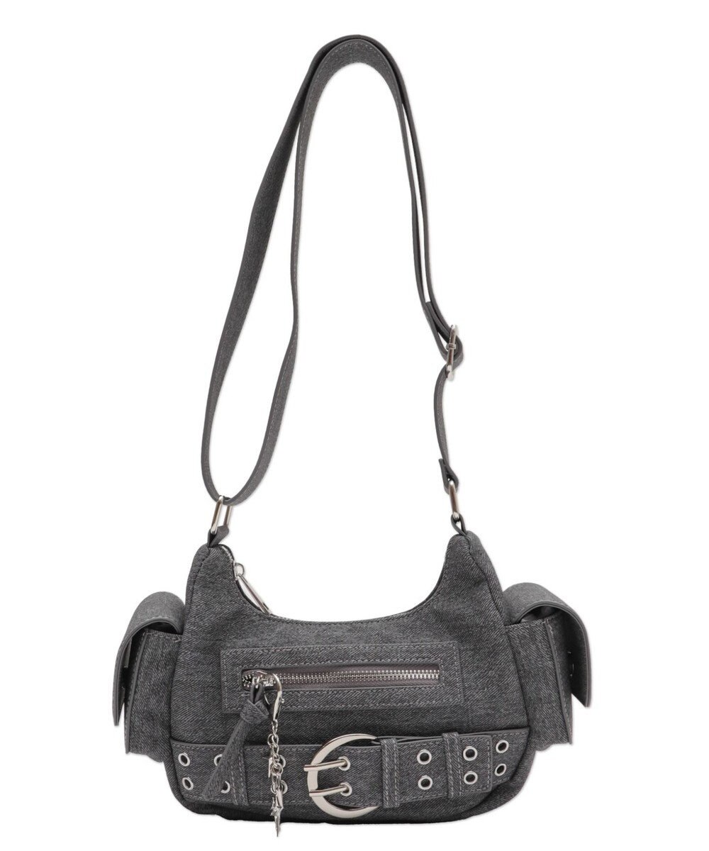 WEGO キラキラチャーム付きベルトショルダー 