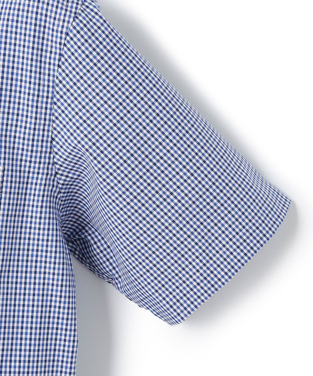 J.PRESS MEN 【PREMIUM PLEATS / 形態安定】ピンオックス カラーミックスギンガム / B.D. 