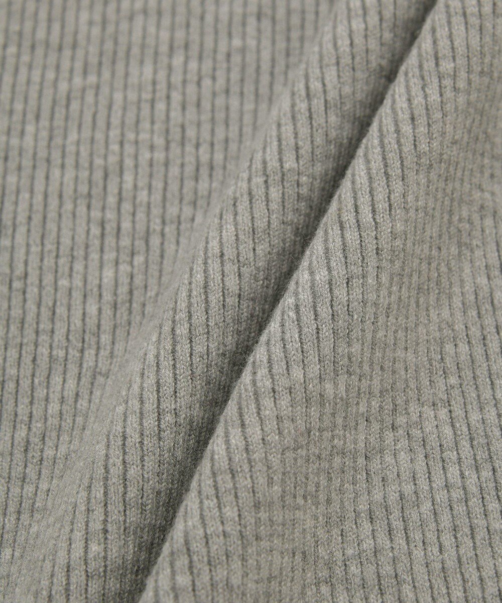 Green Parks チクチクしないリブタートルニットプルオーバー 