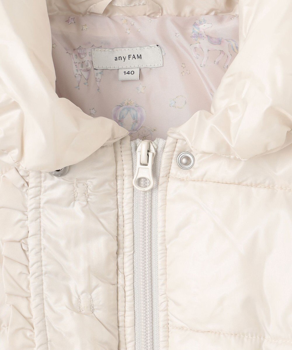 ANY KIDS 【洗濯機OK】中綿 Aライン コート 