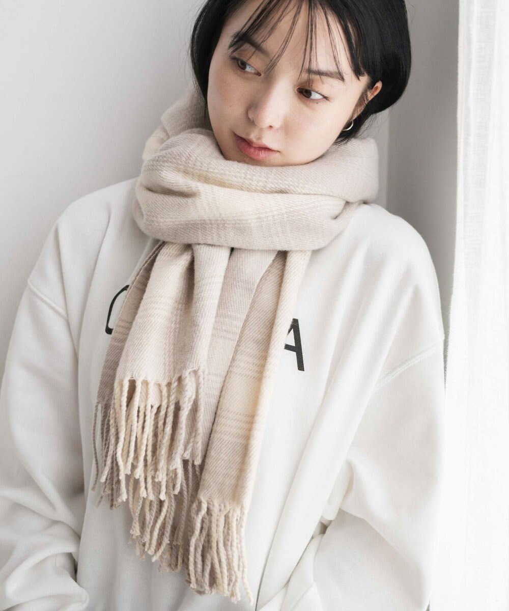 WEGO 【ユニセックス着用ITEM】大判ストール 