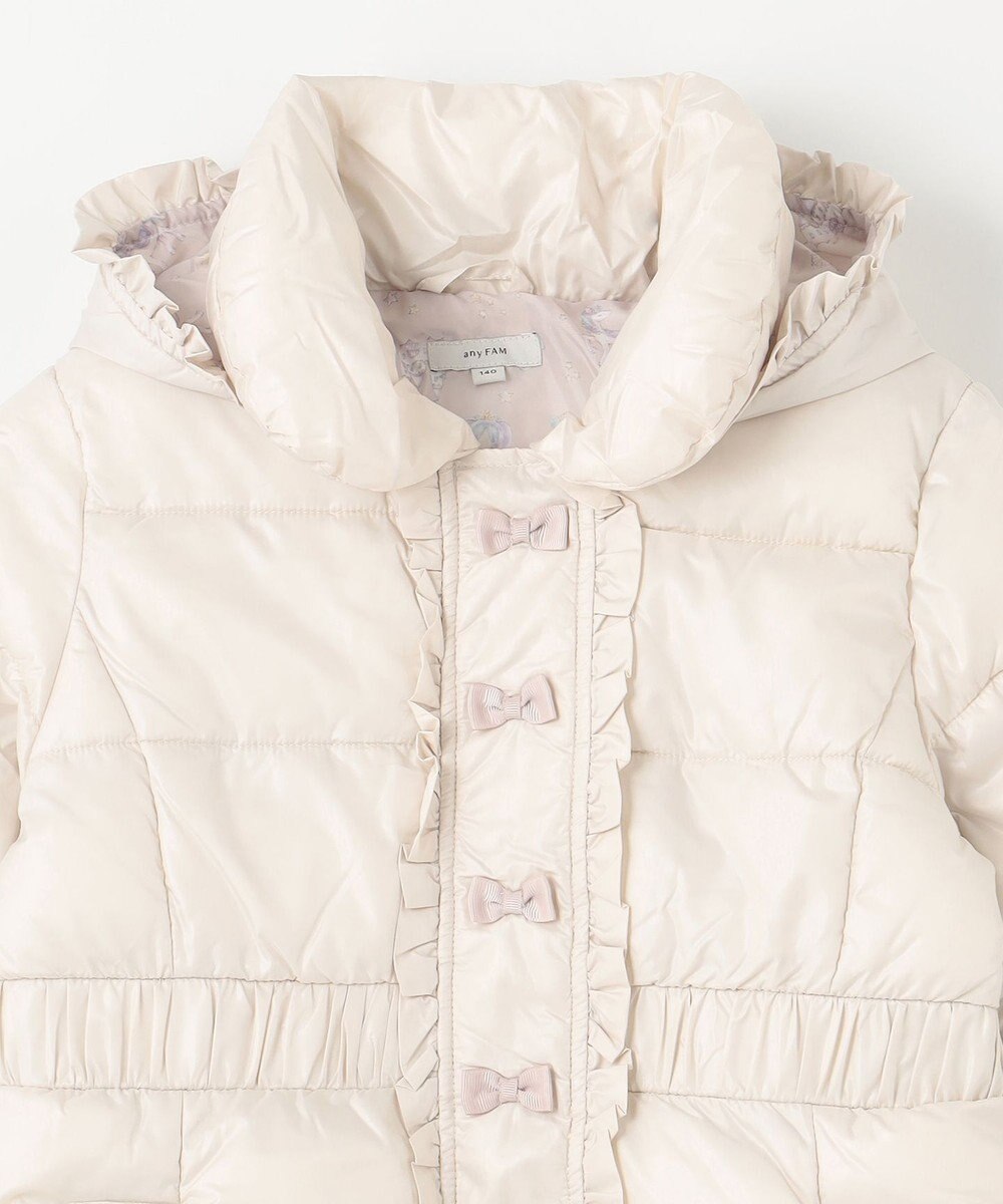 ANY KIDS 【洗濯機OK】中綿 Aライン コート 