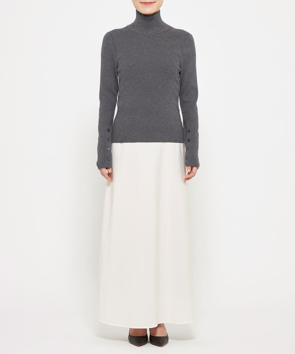 uncrave リブ ハイネックニット（uncrave STANDARD） 