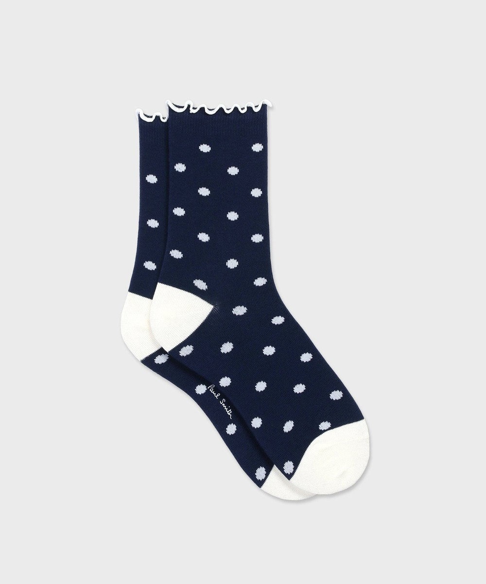 Paul Smith Jenny Polka ソックス ネイビー