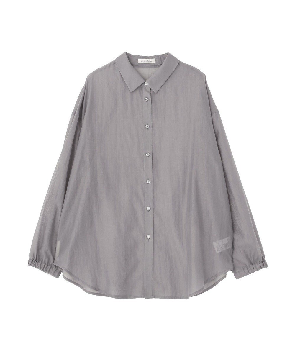 Green Parks 【WEB限定】ＳＥＴ２点フリルビスチェ＋シャツチュニックⅡ 