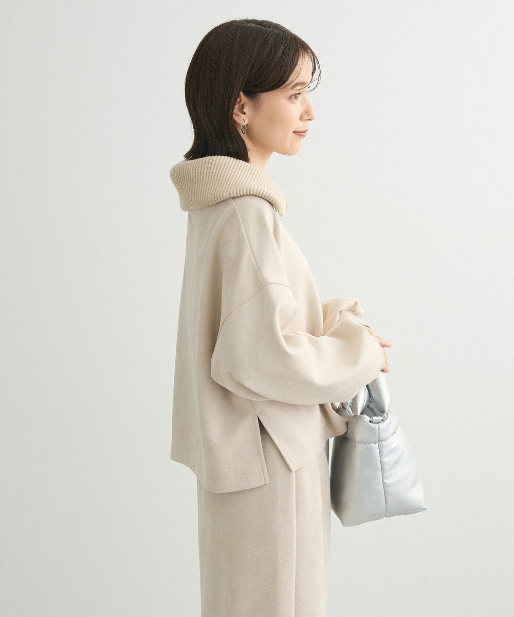 Green Parks ・ＥＬＥＮＣＡＲＥ　ＤＵＥ　スエードポンチハーフＺＩＰ 