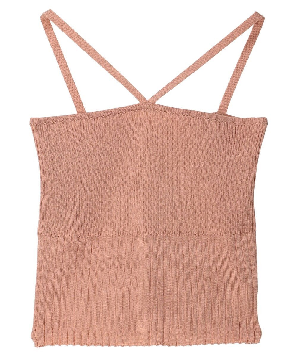 Green Parks ・swing by SET2点ニットカーデ&ニットキャミ 