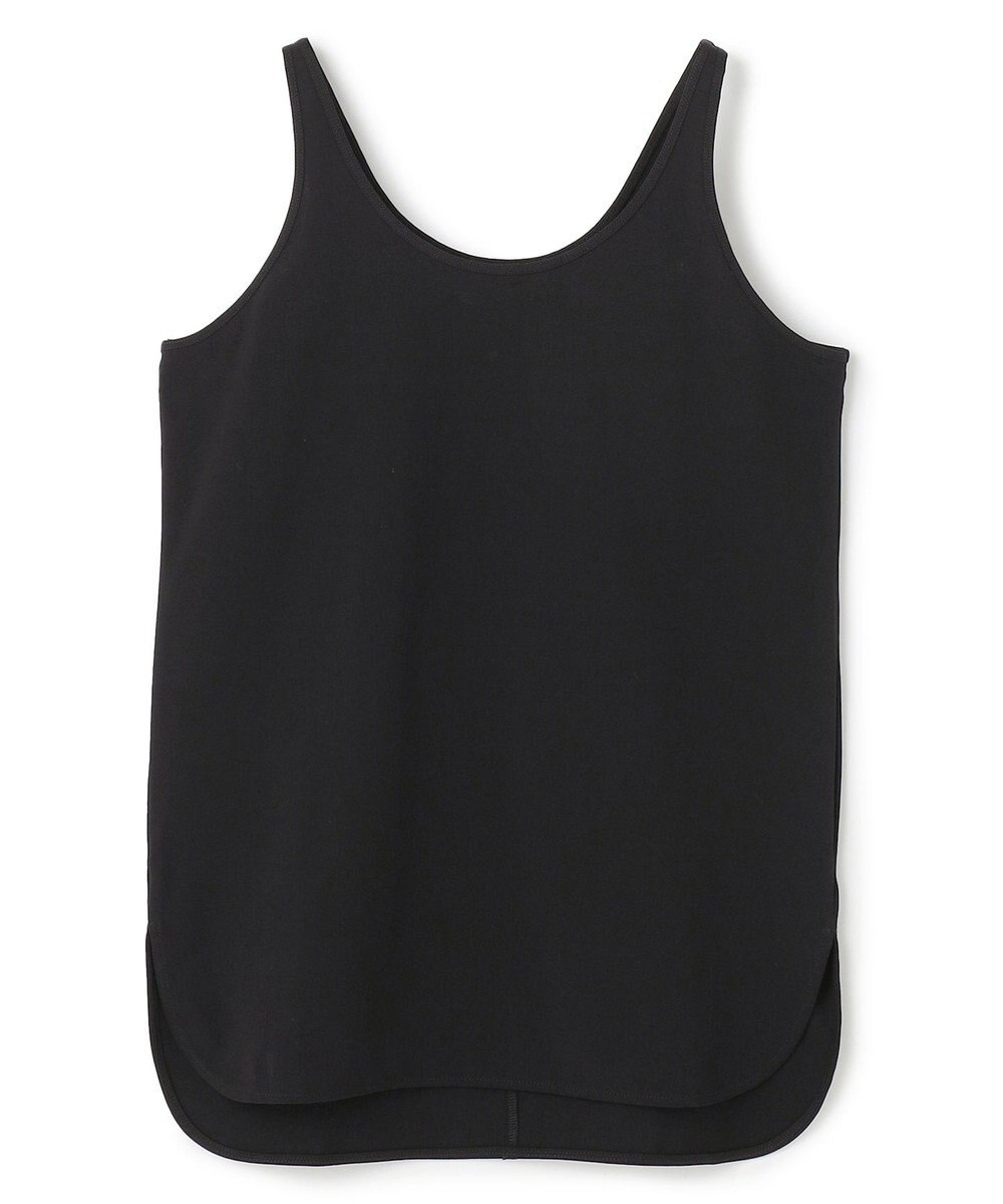 BEIGE， 【洗える】BROIS / コットンシャツテールタンクトップ 