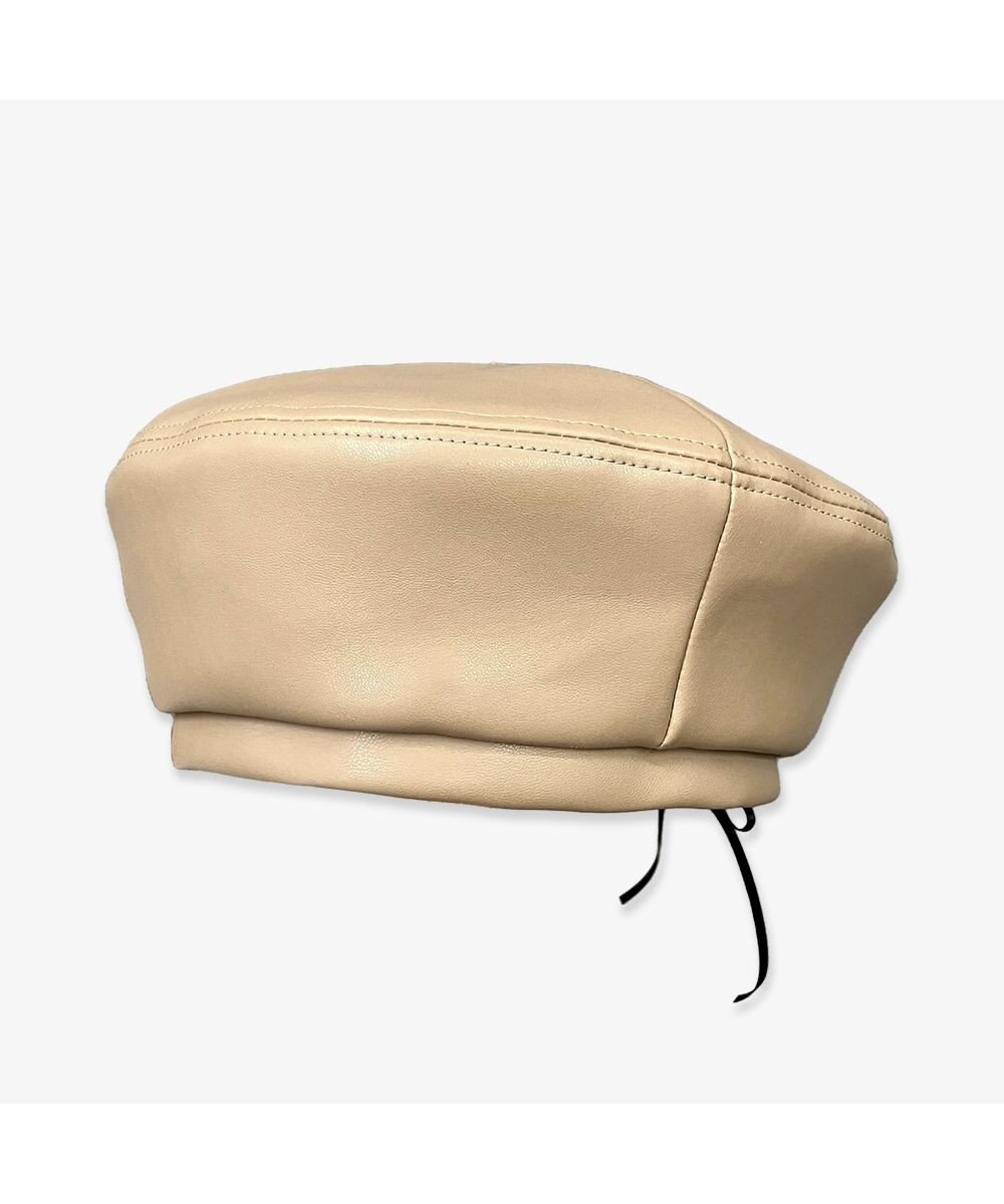 林八百吉商店 un chapeau  エコレザーベレー 