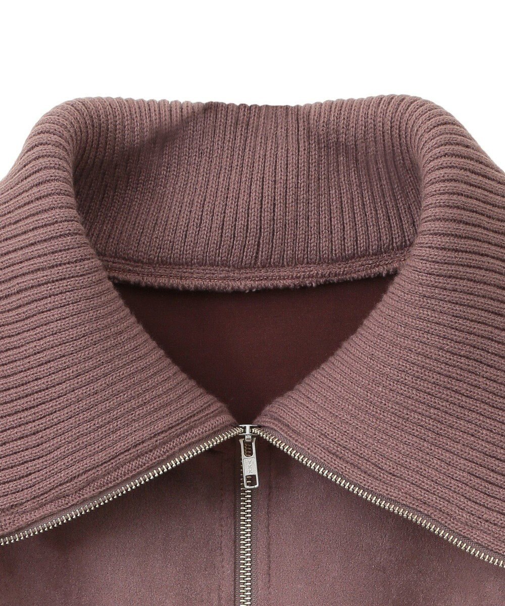 Green Parks ・ＥＬＥＮＣＡＲＥ　ＤＵＥ　スエードポンチハーフＺＩＰ 