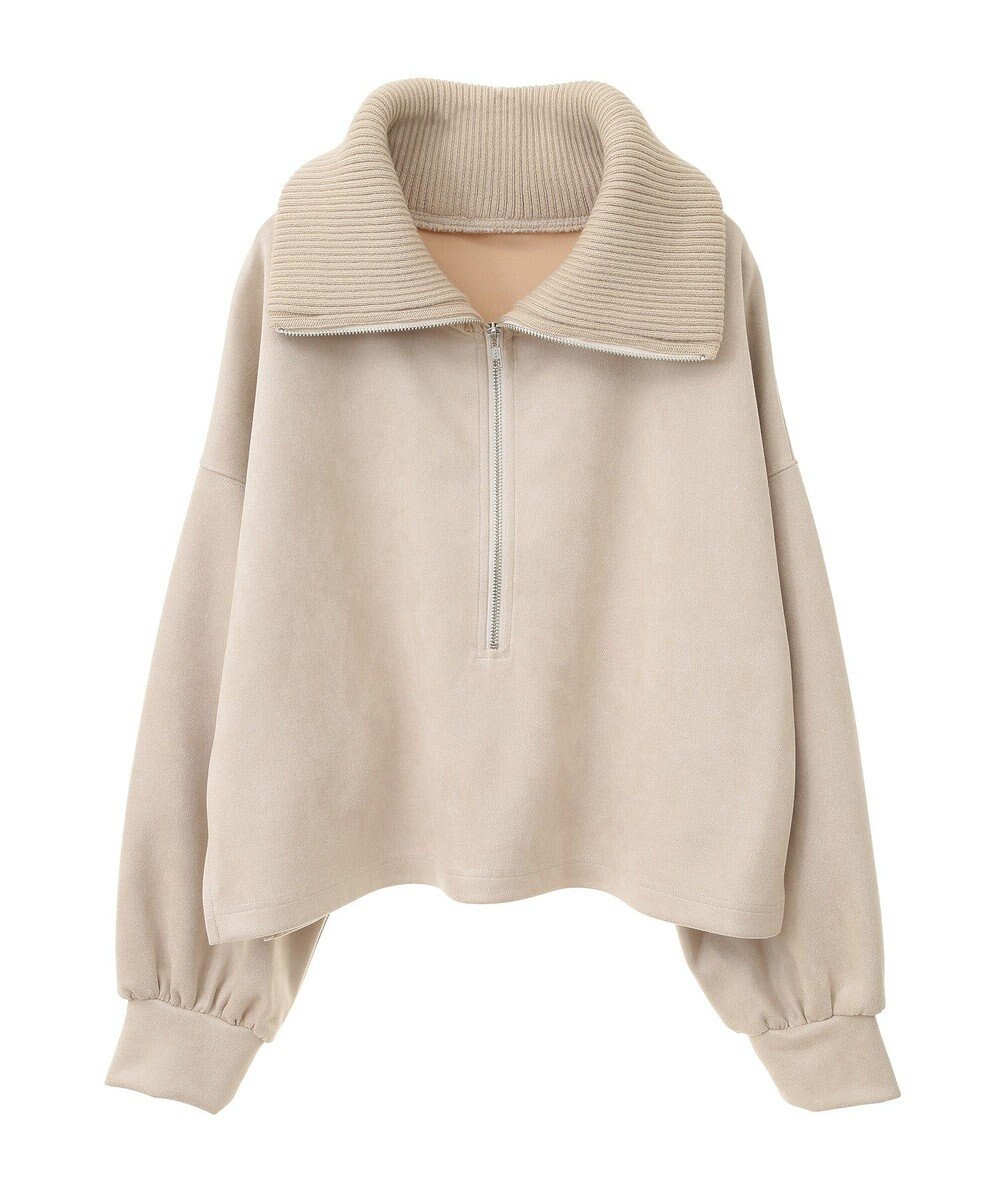 Green Parks ・ＥＬＥＮＣＡＲＥ　ＤＵＥ　スエードポンチハーフＺＩＰ 