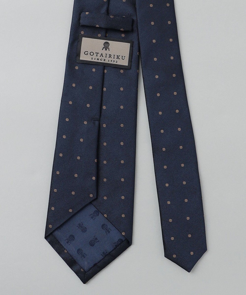 GOTAIRIKU GOTAIRIKU別注【日本製】シルク ネクタイ_ドット柄 