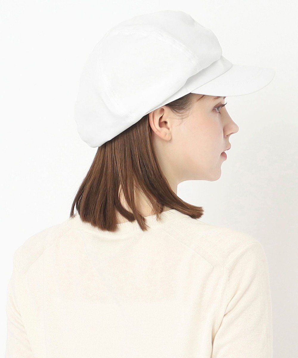 MOONBAT ポール & ジョー (PAUL & JOE ACCESSOIRES) ロゴプレート 無地 キャスケット 