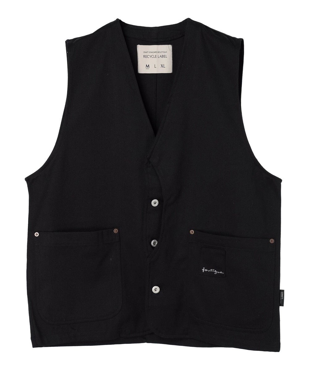 CRAFT STANDARD BOUTIQUE 【リサイクル】ヘビーツイルワークベスト 